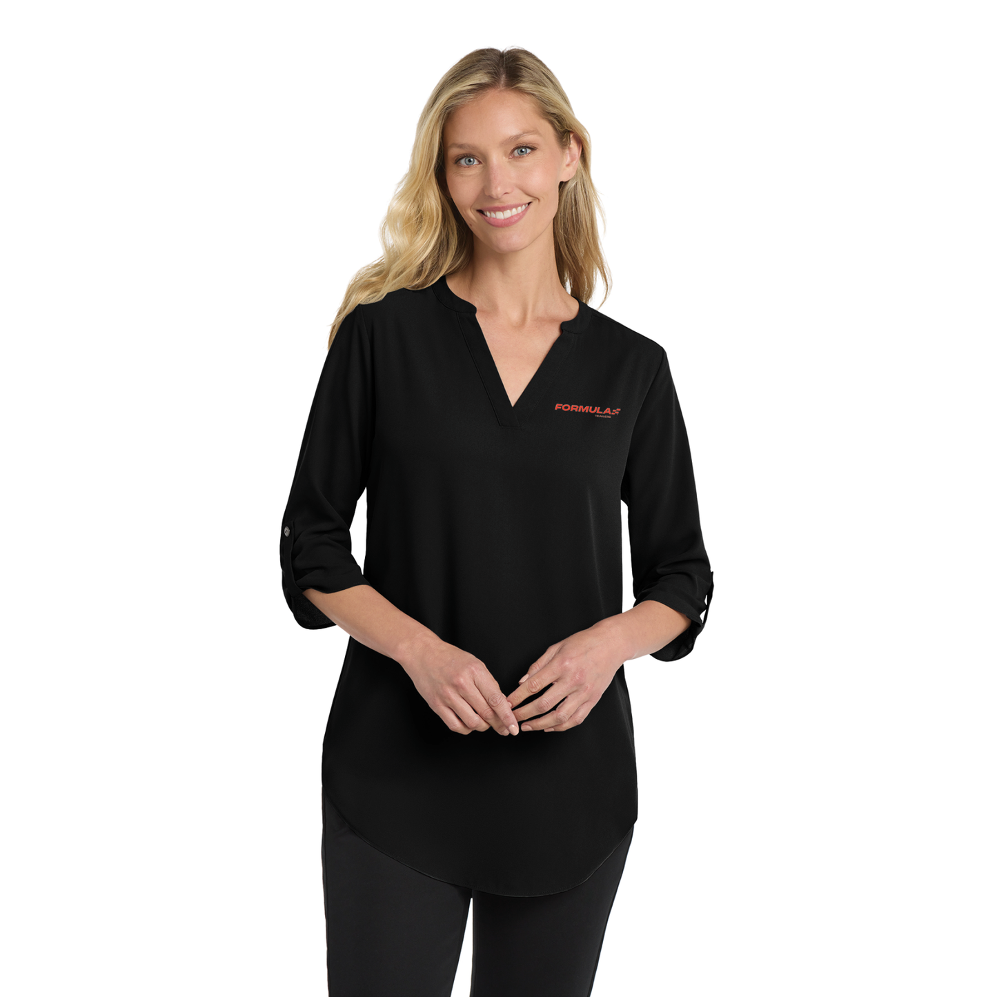 Port Authority® Ladies 3/4-Sleeve Tunic Blouse - LW701