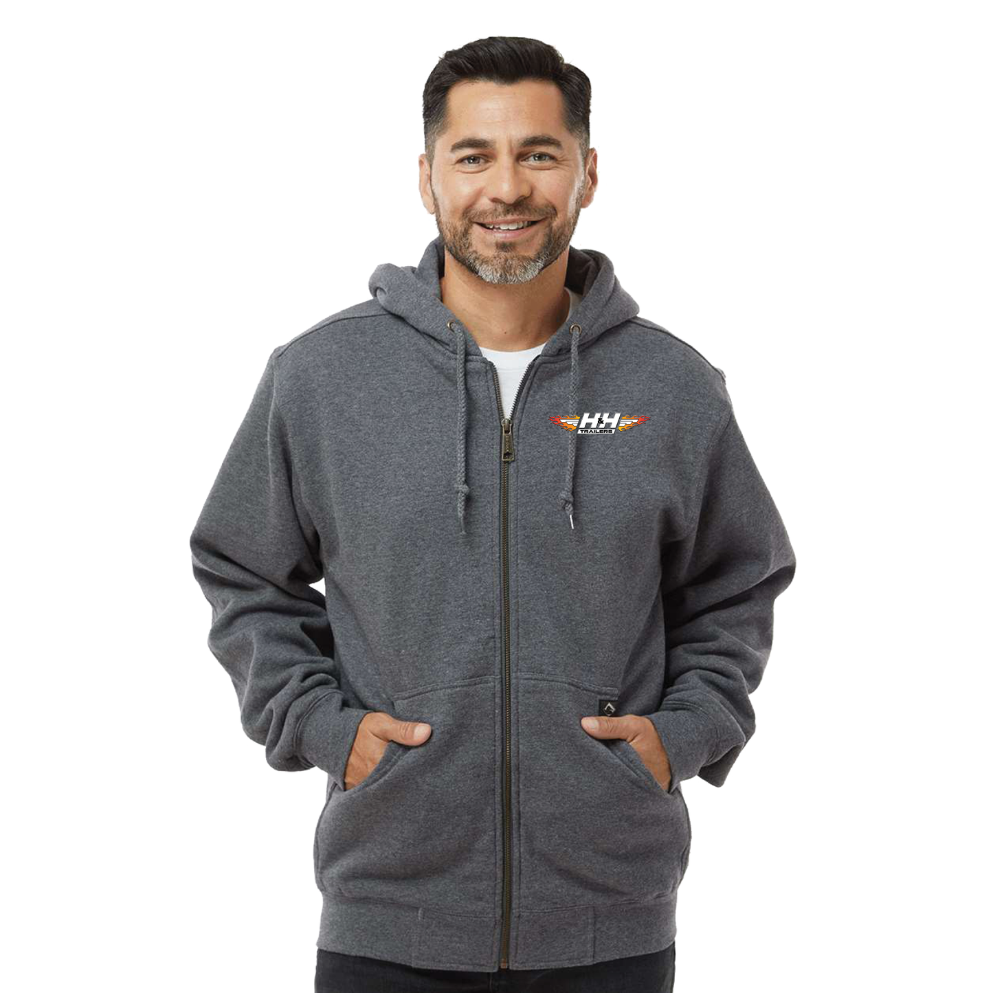 Dri Duck Men's Crossfire Fleece Hooded Jacket with Thermal Lining - 7033
