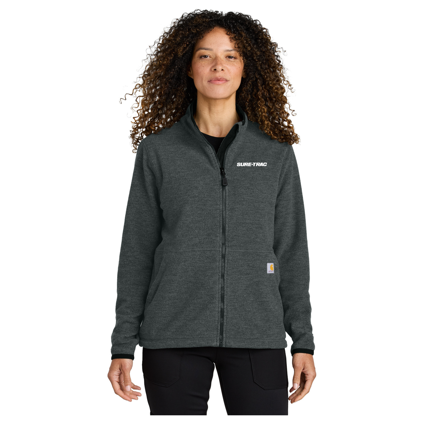 Carhartt® Women’s Textured Full-Zip Fleece Jacket - CT106419