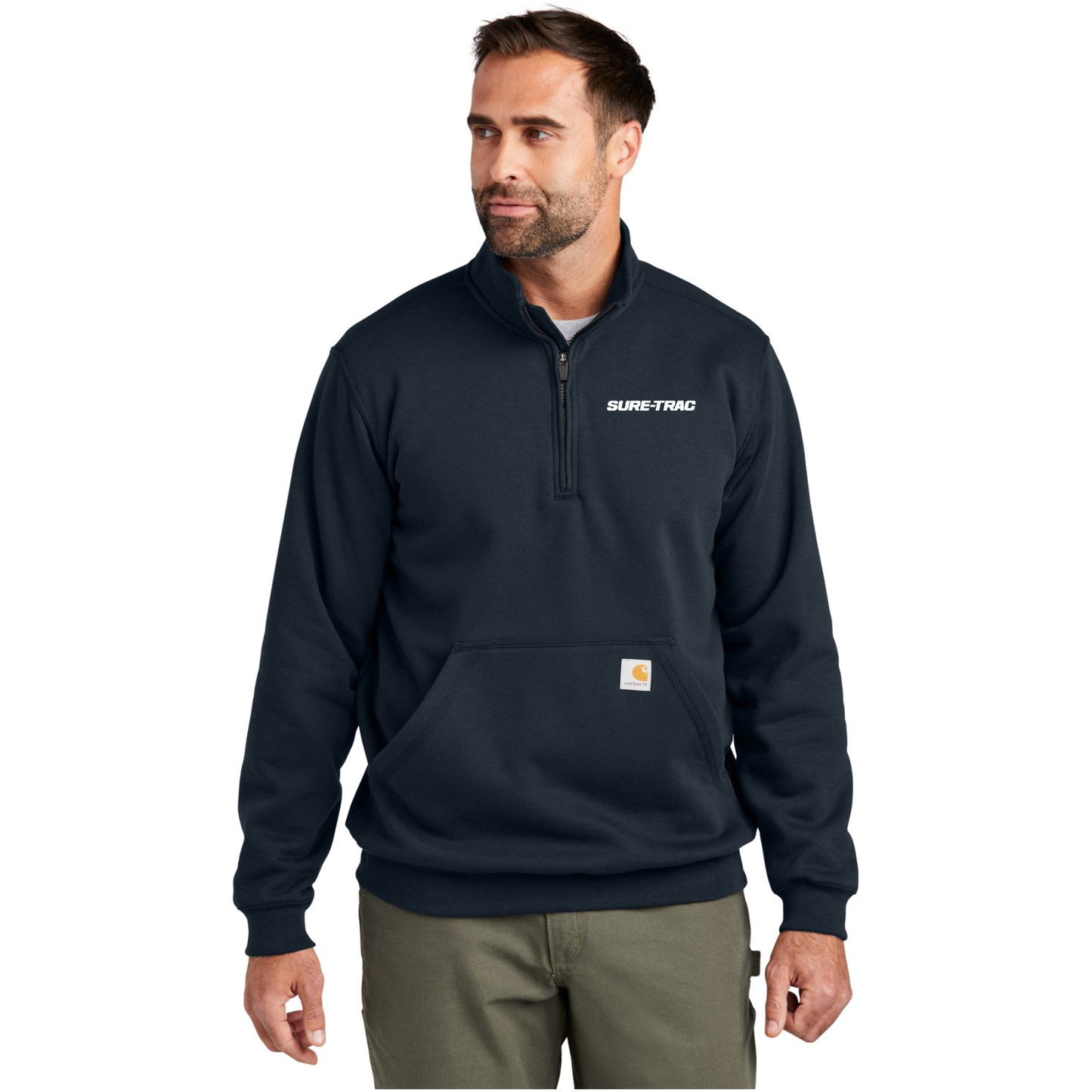 Carhartt® Midweight 1/4-Zip Mock Neck Sweatshirt - CT105294