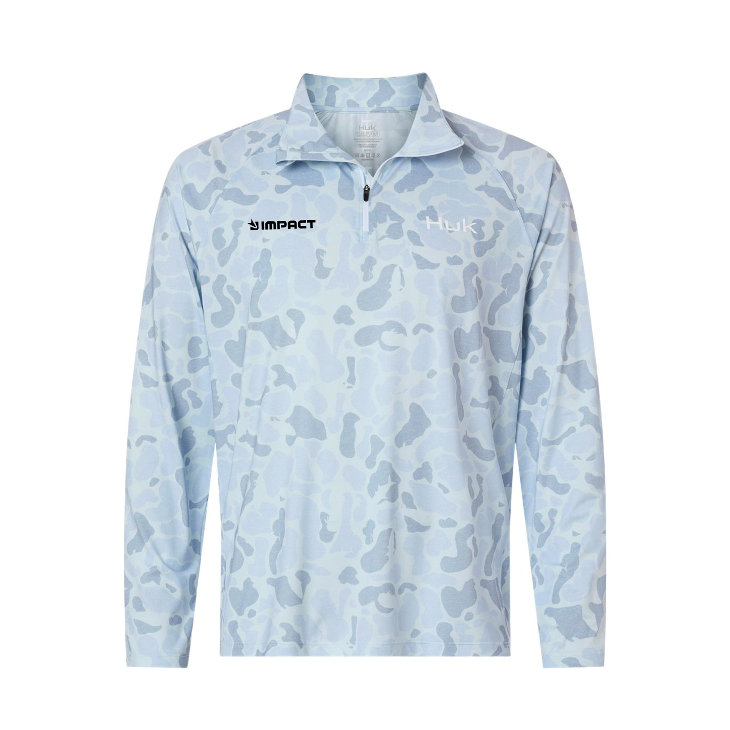 HUK Men's Airweight KC Printed Quarter-Zip Pullover - H1200720