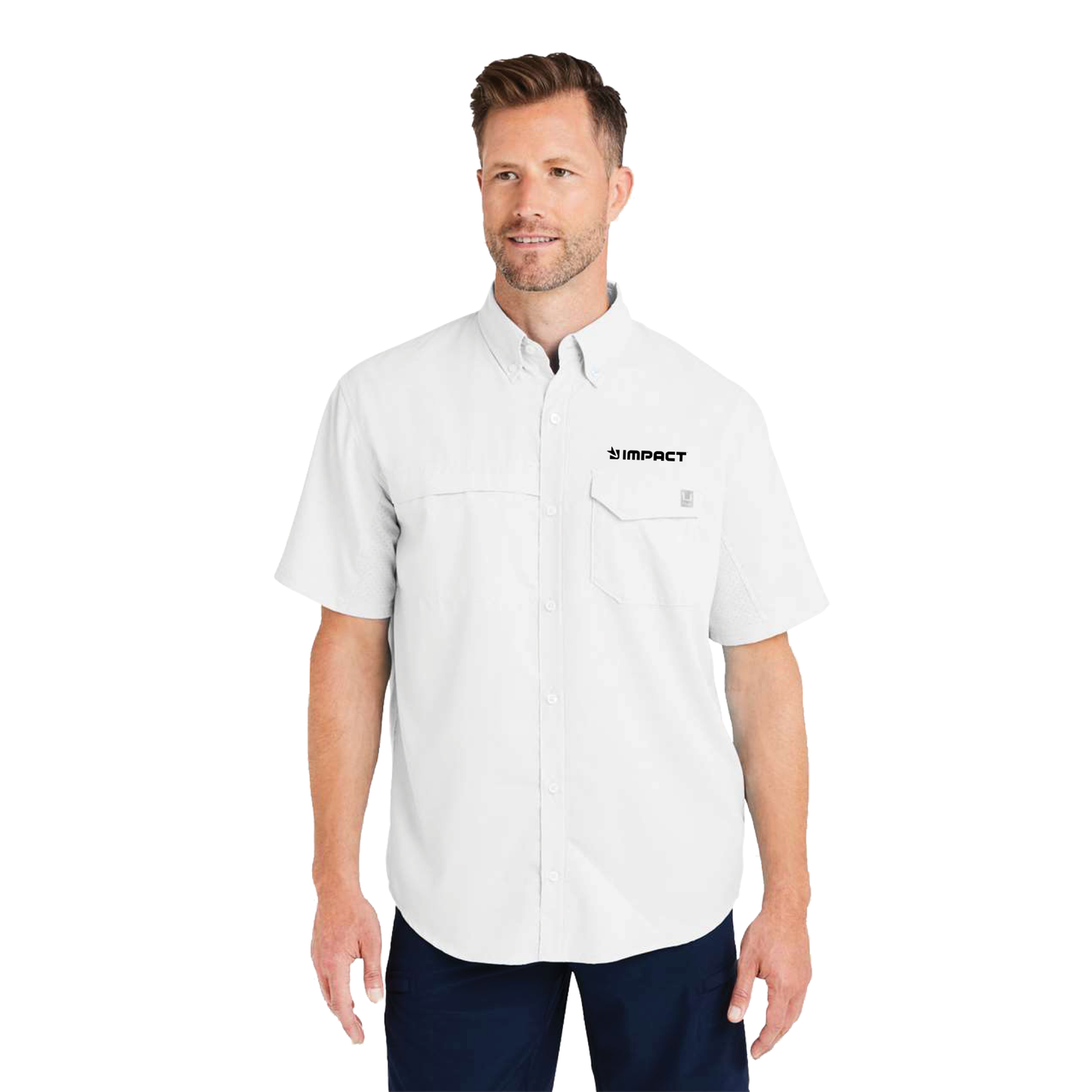 HUK Men's Tide Point Short Sleeve Shirt - H150171