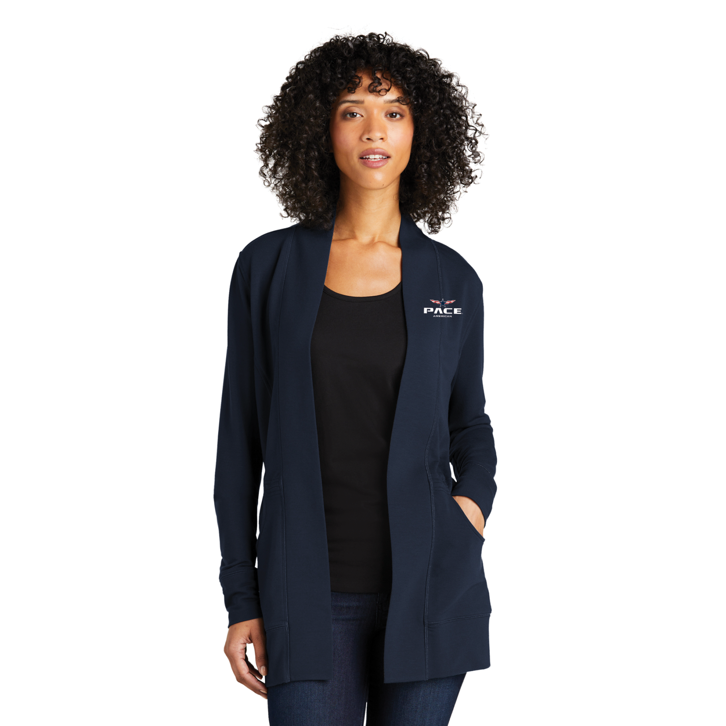 Port Authority® Ladies Microterry Cardigan - LK825