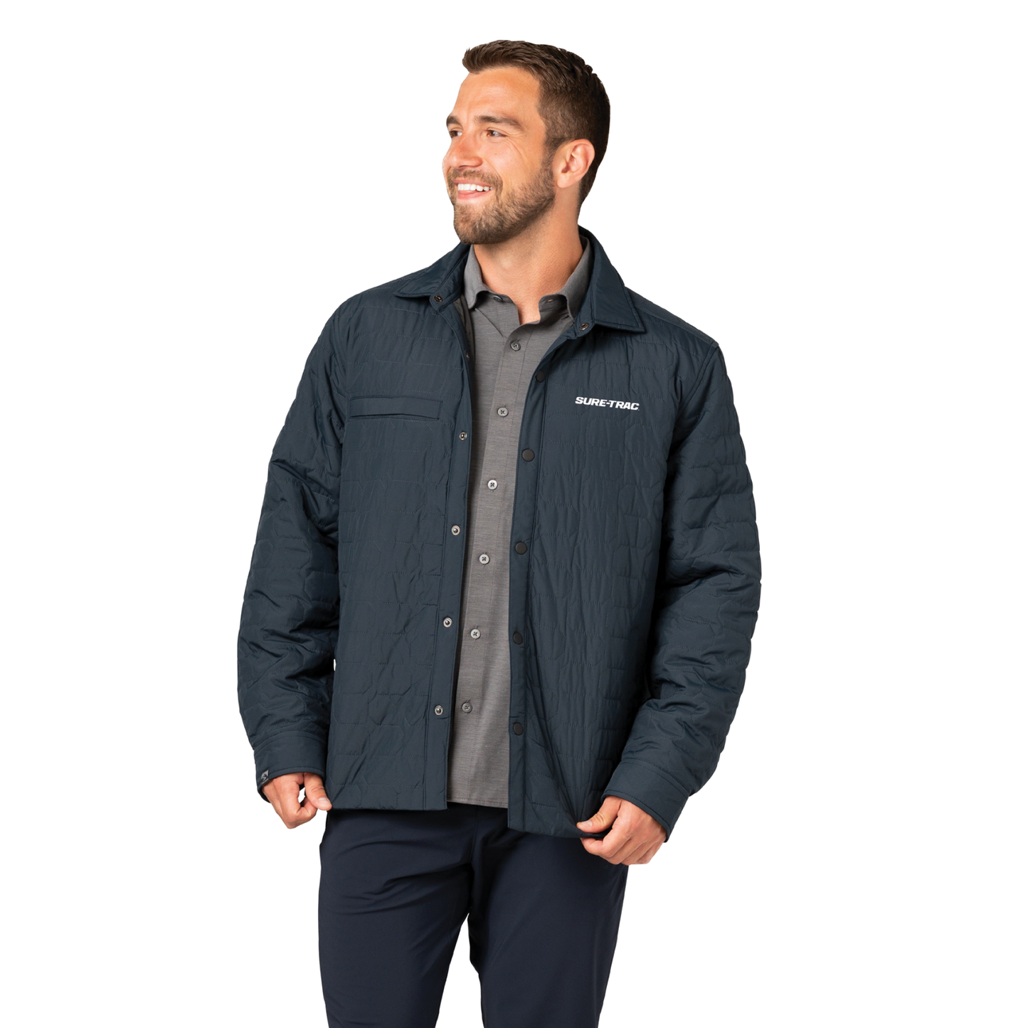 Storm Creek Men's Artisan 100 GSM Insulated Quilted Shirt Jacket - 3070