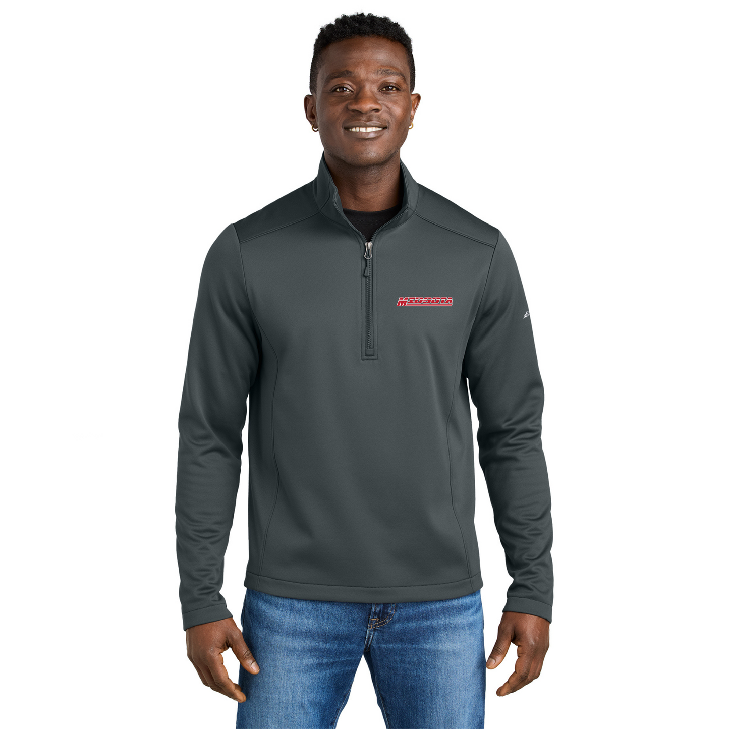Eddie Bauer® Smooth Mid Layer Fleece 1/2-Zip - EB2360