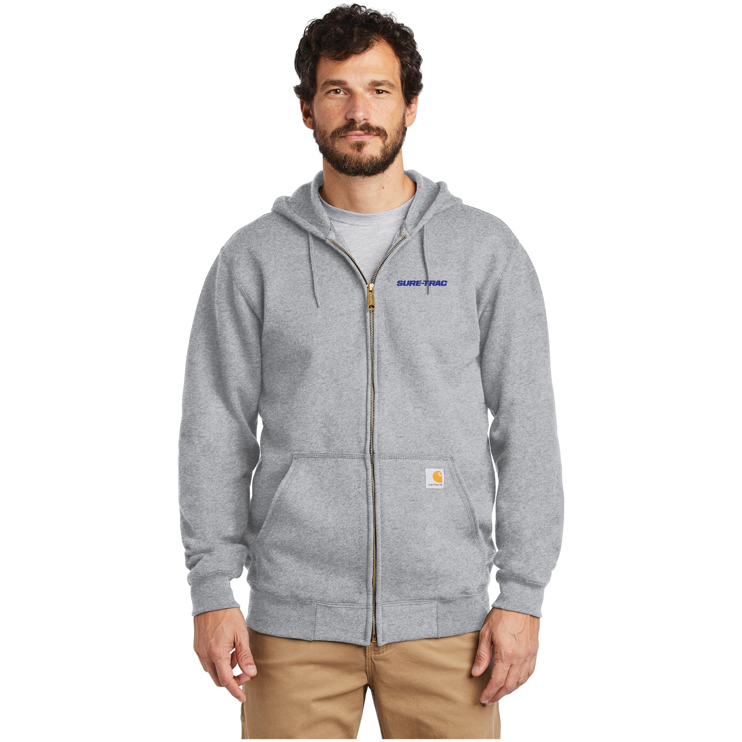 Carhartt ® Midweight Hooded Zip-Front Sweatshirt - CTK122