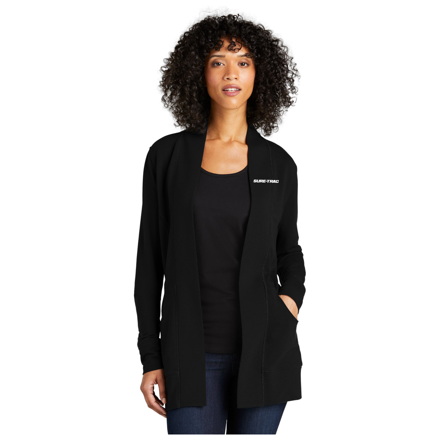 Port Authority® Ladies Microterry Cardigan - LK825