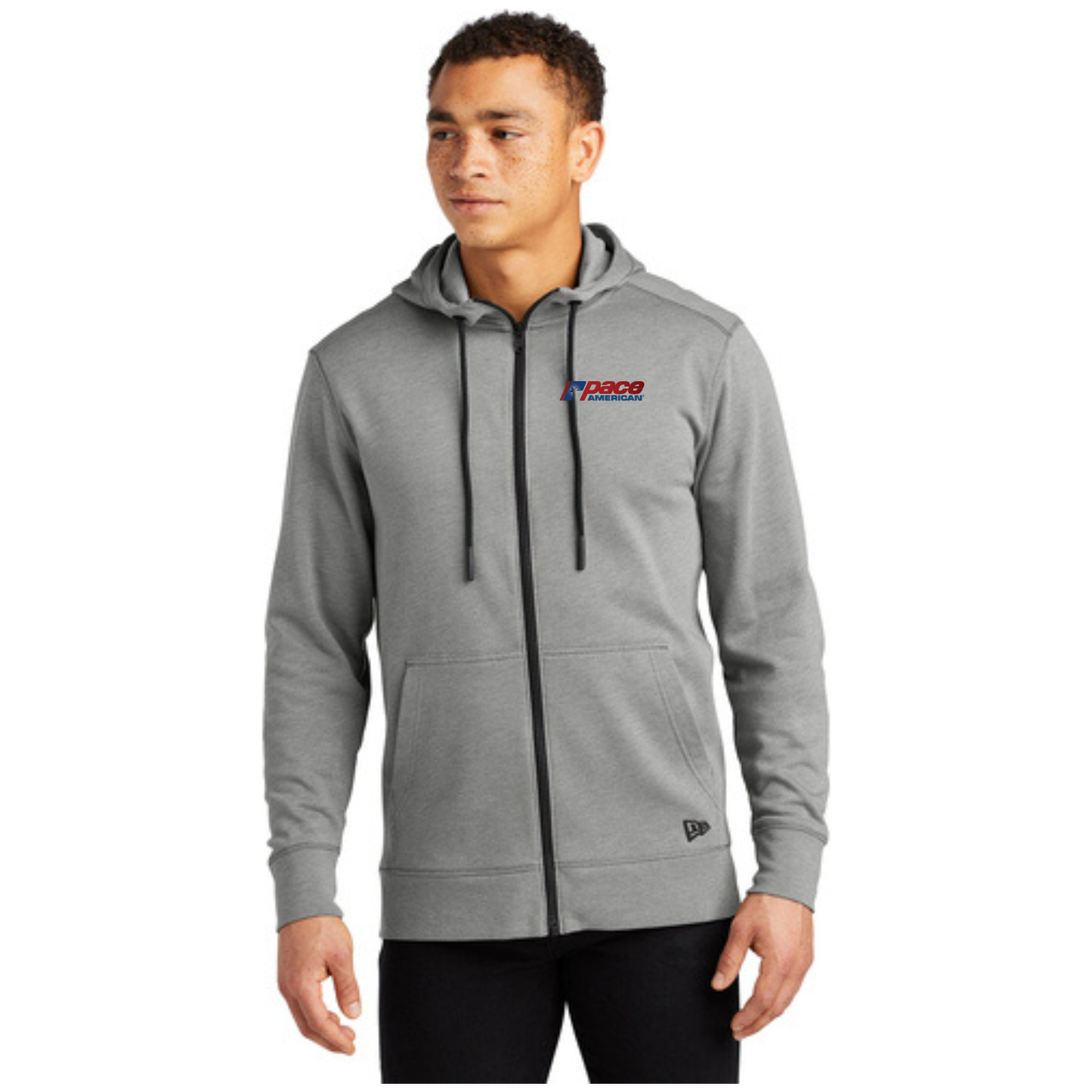 New Era® Tri-Blend Fleece Full-Zip Hoodie - NEA511
