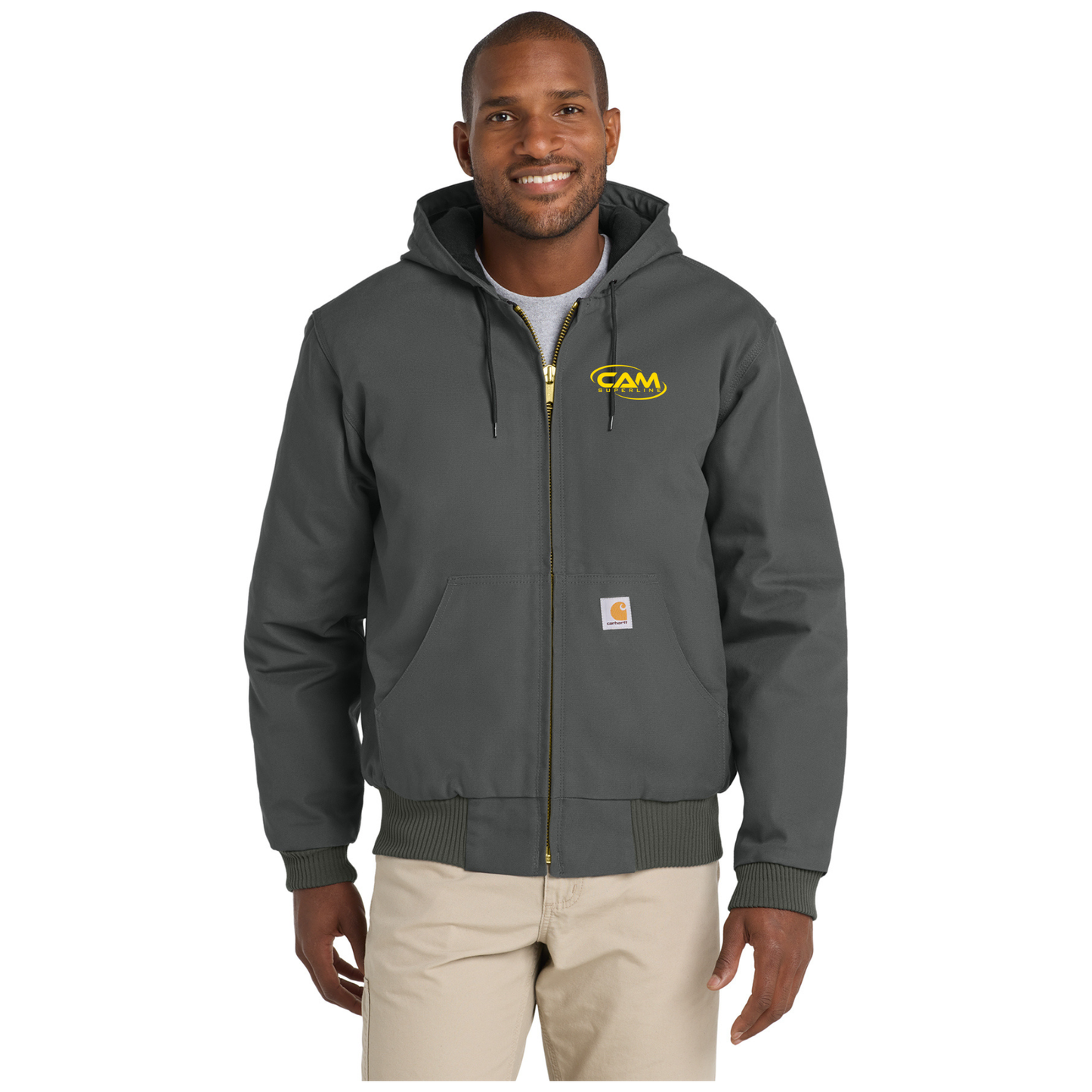 Carhartt® Quilted-Flannel-Lined Duck Active Jac - CT106677