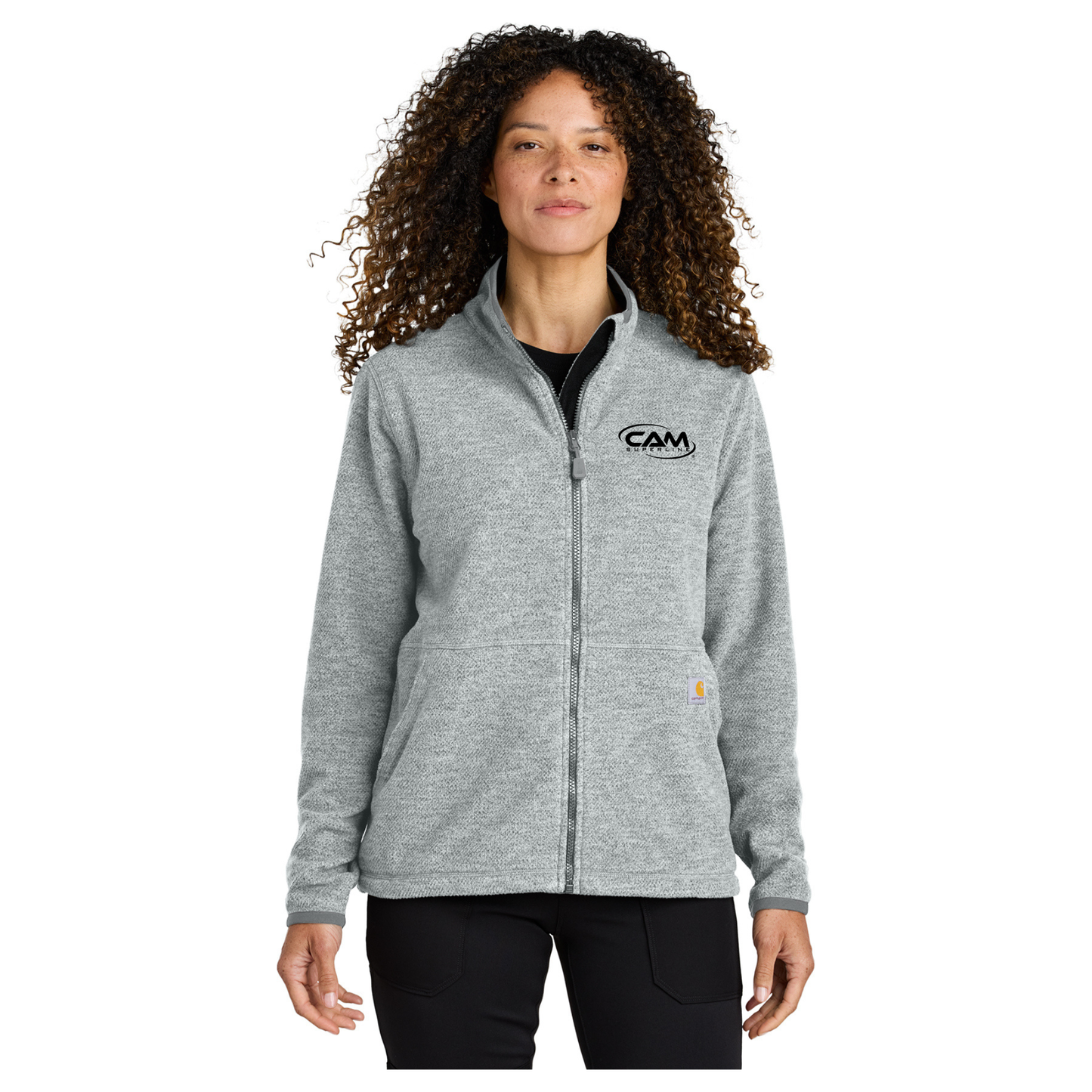 Carhartt® Women’s Textured Full-Zip Fleece Jacket - CT106419
