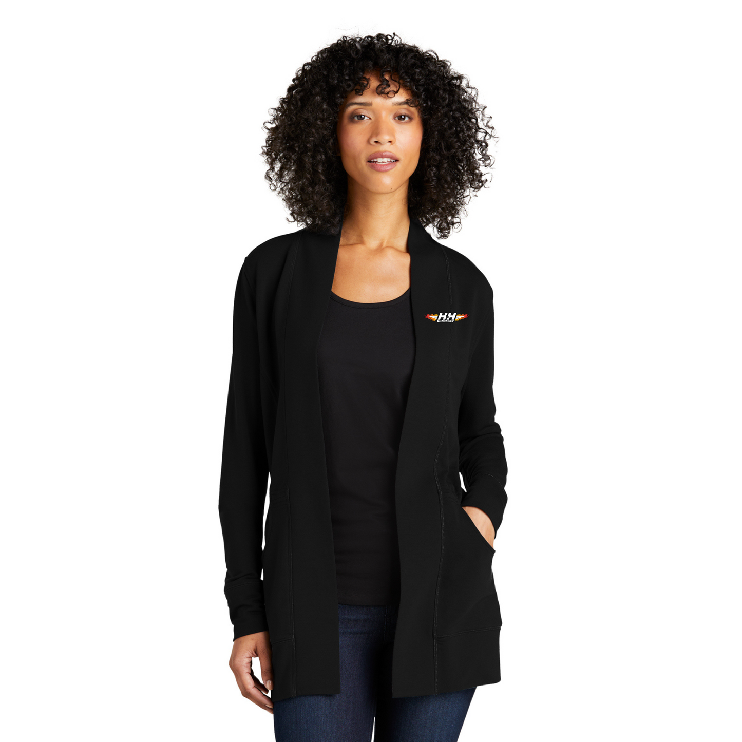 Port Authority® Ladies Microterry Cardigan - LK825