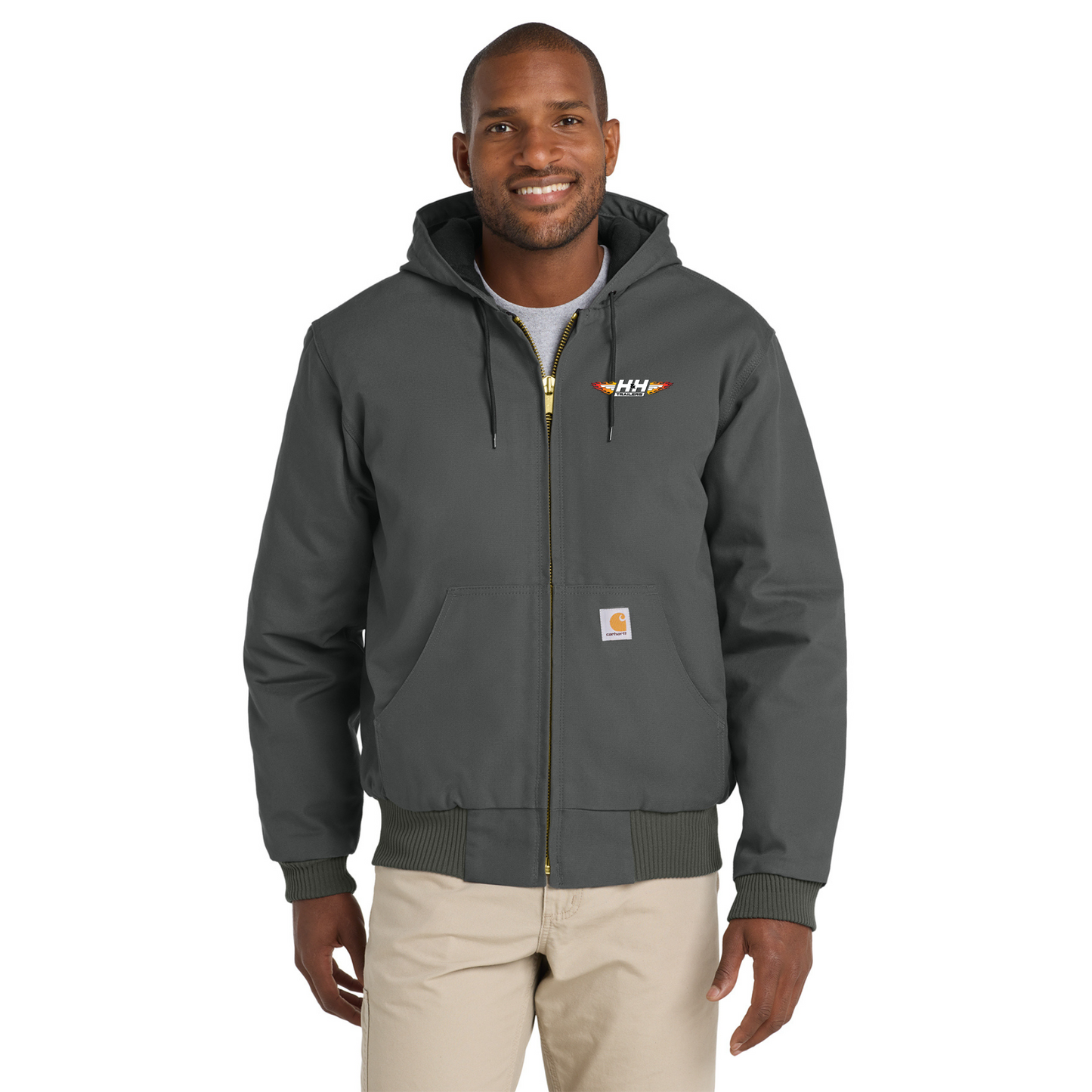 Carhartt® Quilted-Flannel-Lined Duck Active Jac - CT106677