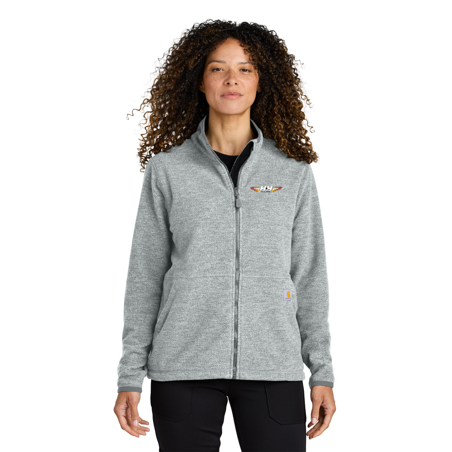 Carhartt® Women’s Textured Full-Zip Fleece Jacket - CT106419