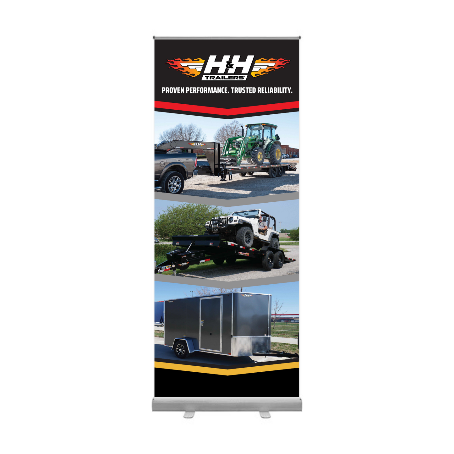 Retractable Banner - 33" x 80"