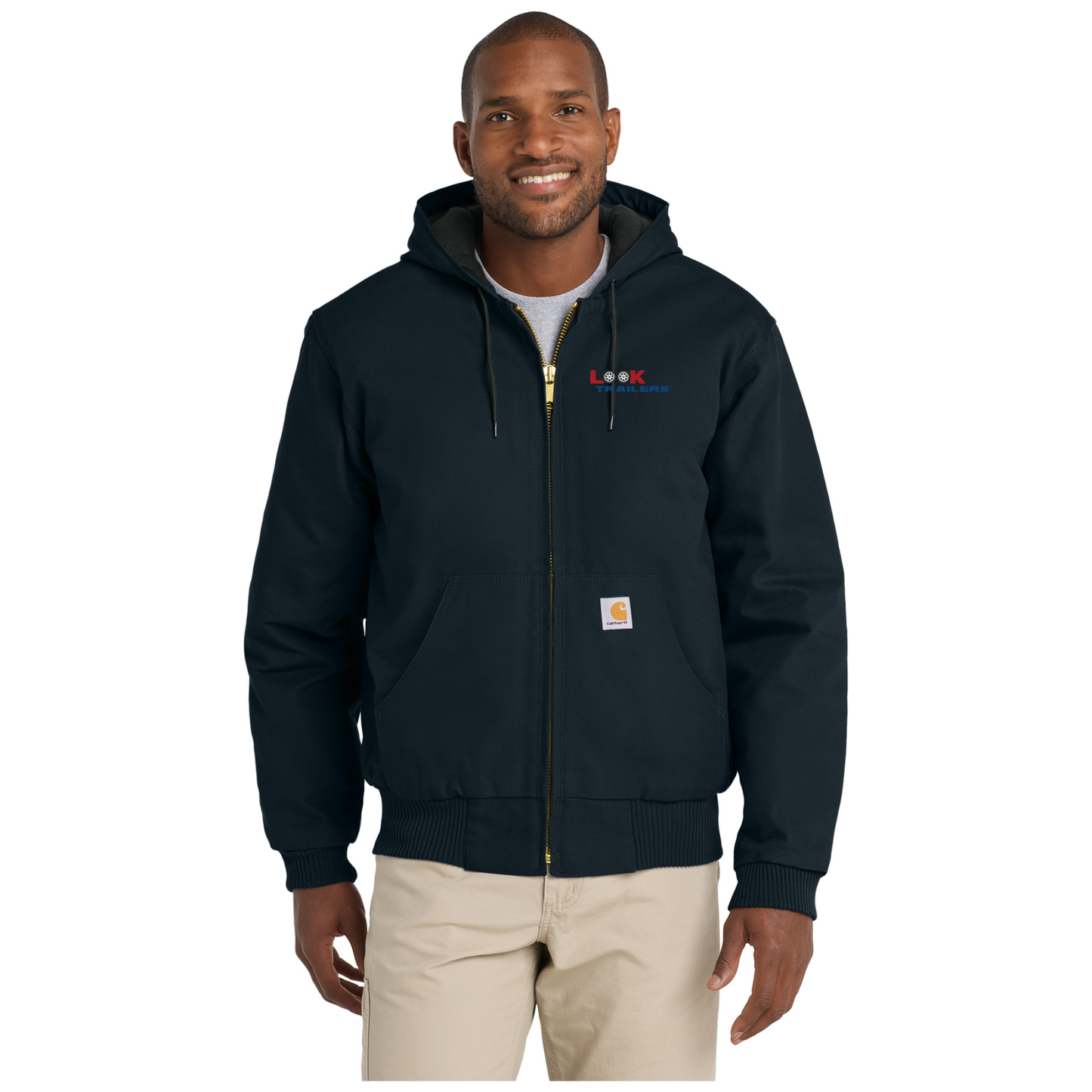 Carhartt® Quilted-Flannel-Lined Duck Active Jac - CT106677