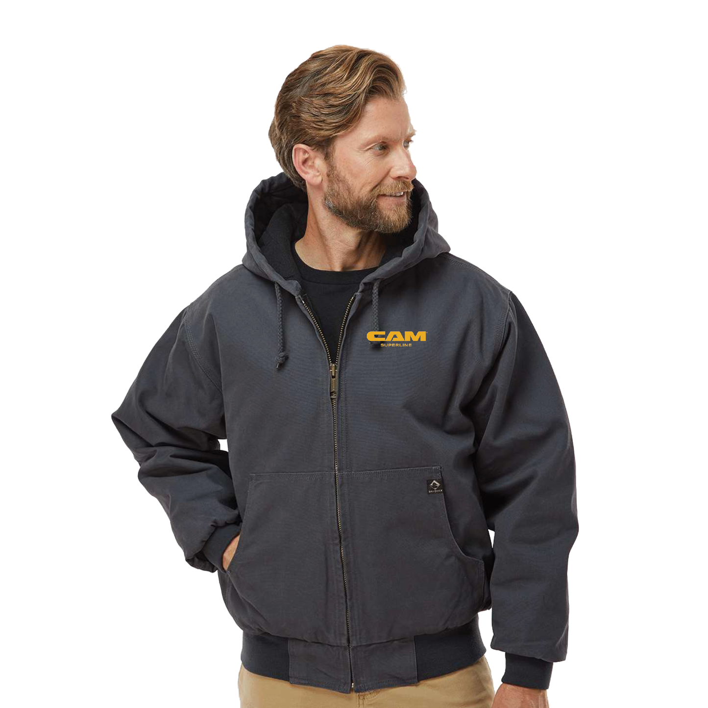 Dri Duck Men's Cheyenne Boulder Cloth™ Hooded Jacket
