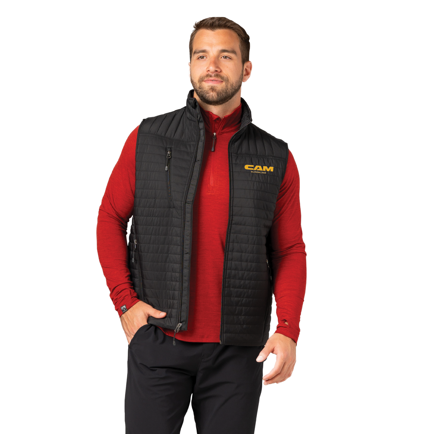 Storm Creek Men's Front Runner 120 GSM Insulated Quilted Vest
