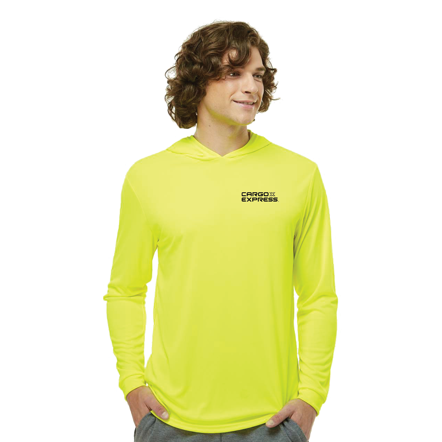Paragon Unisex Bahama Performance Hooded Long Sleeve T-Shirt