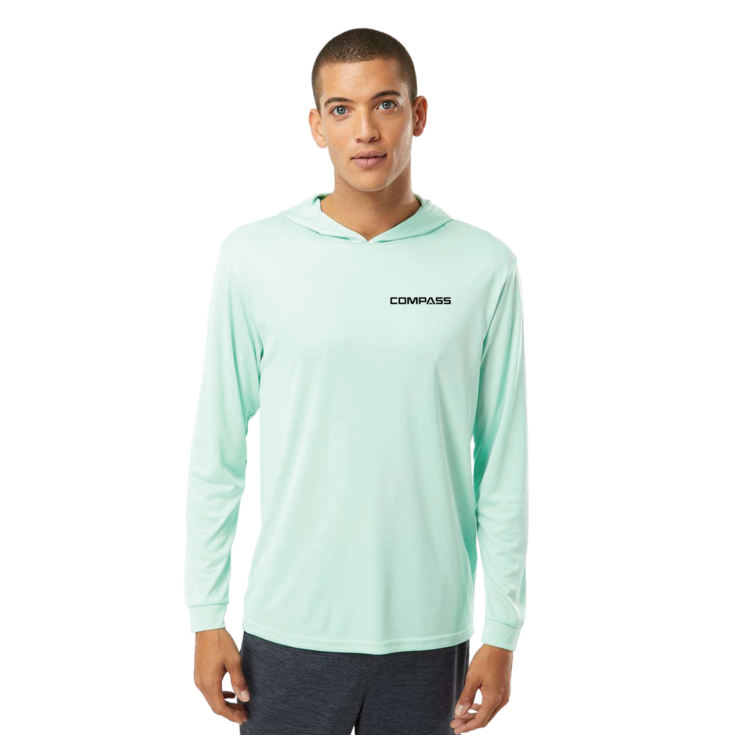 Paragon Unisex Bahama Performance Hooded Long Sleeve T-Shirt