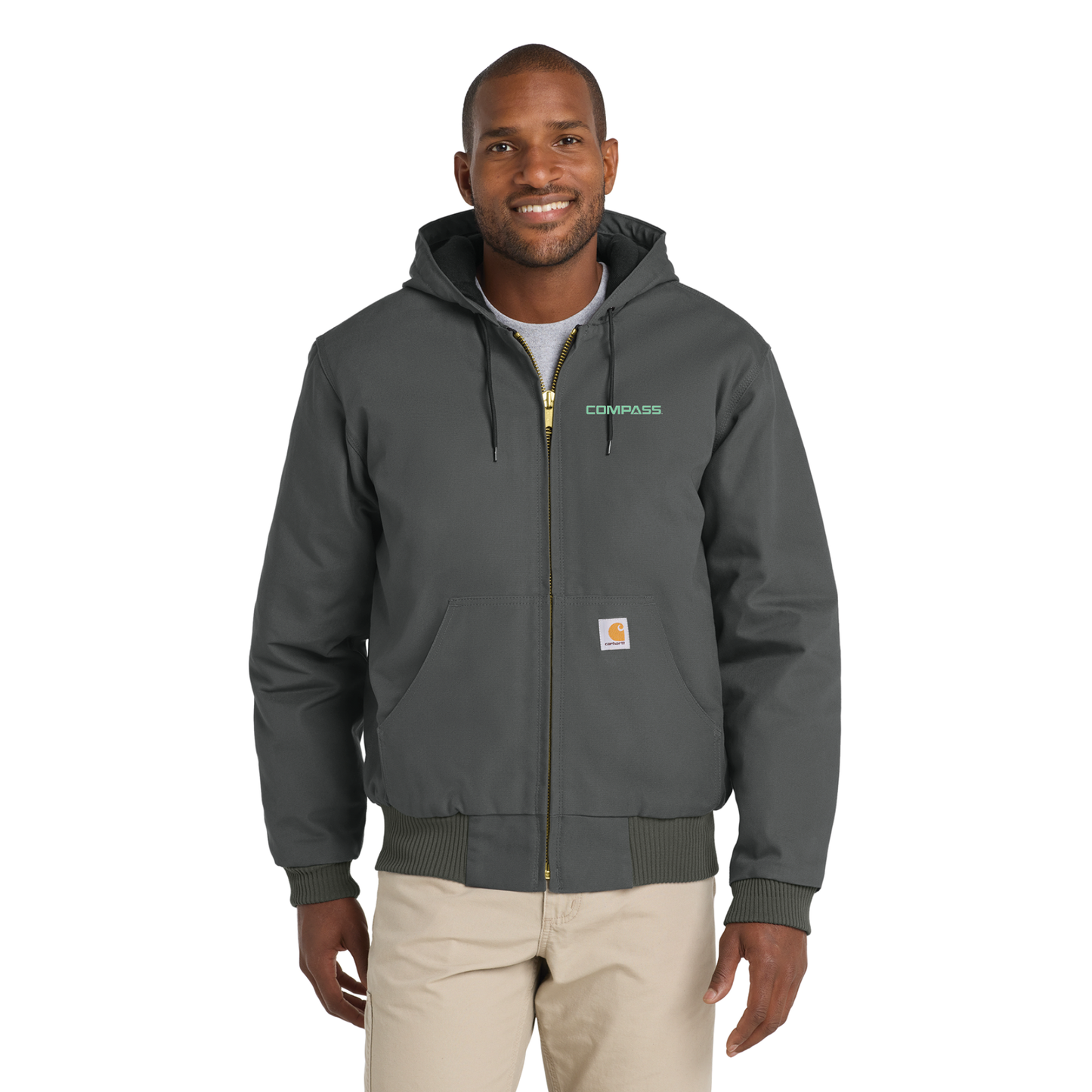Carhartt® Quilted-Flannel-Lined Duck Active Jac - CT106677