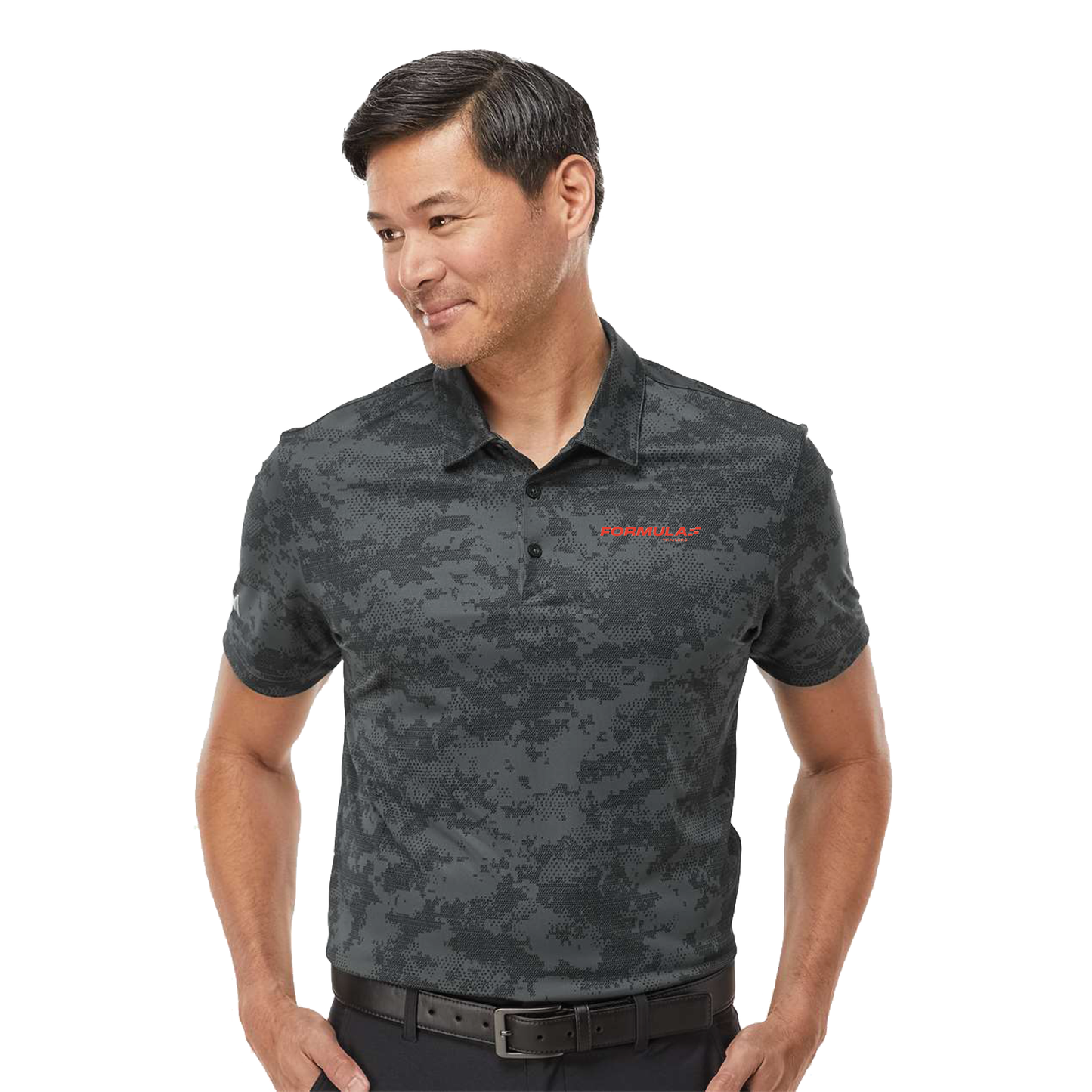 Adidas Men's All Over Camo Print Polo - A550