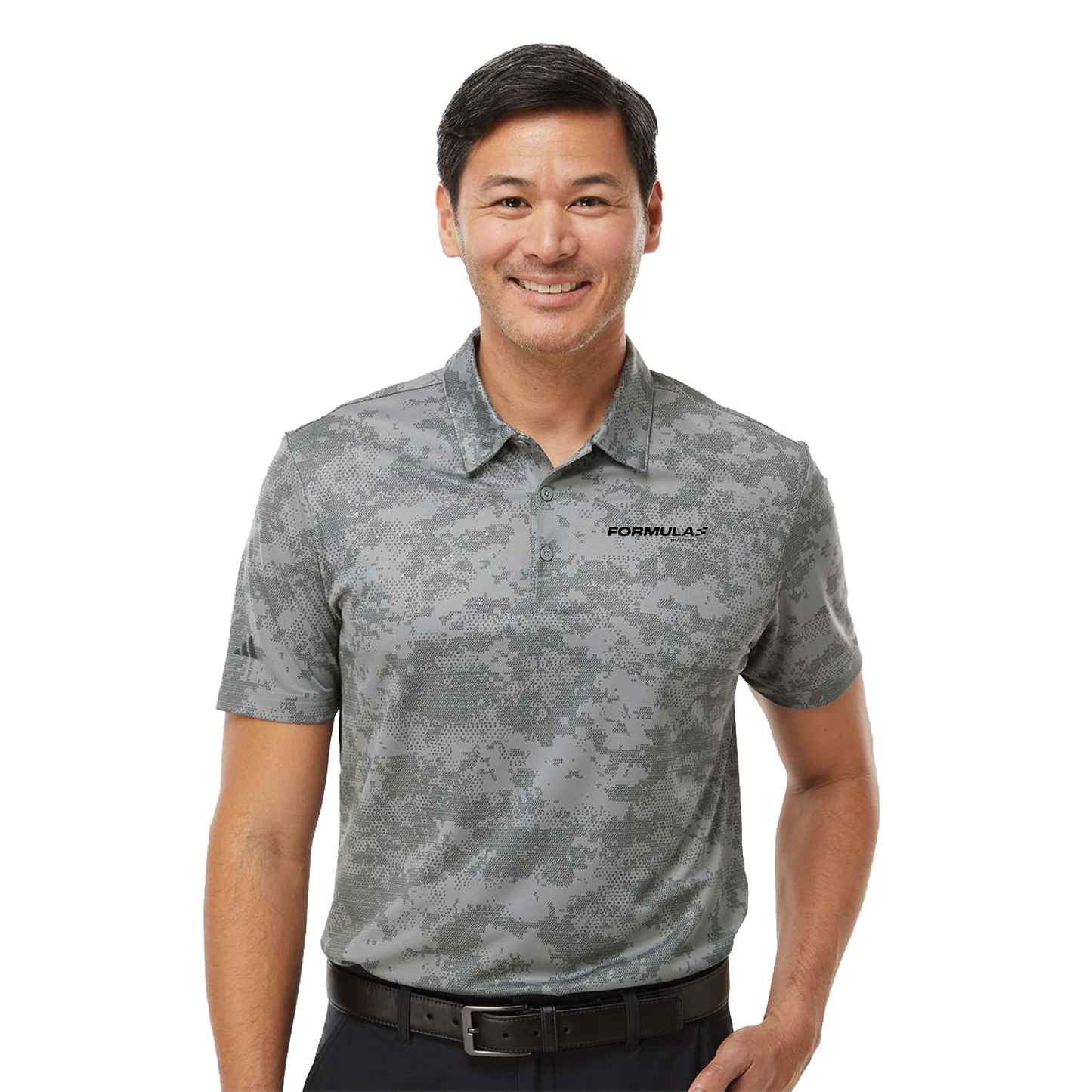 Adidas Men's All Over Camo Print Polo - A550