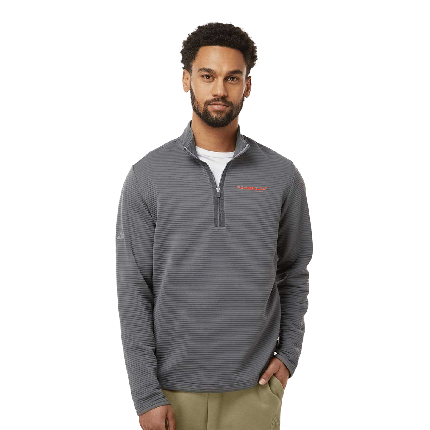 Adidas Men's Spacer Quarter-Zip Pullover - A588