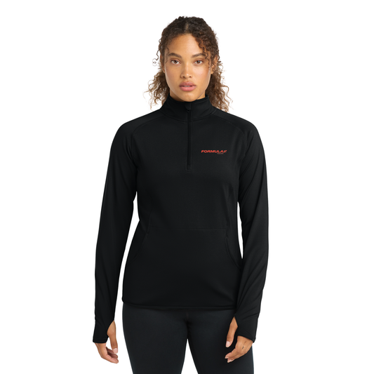 Sport-Tek® Ladies Sport-Wick® Stretch 1/4-Zip Pullover - LST850