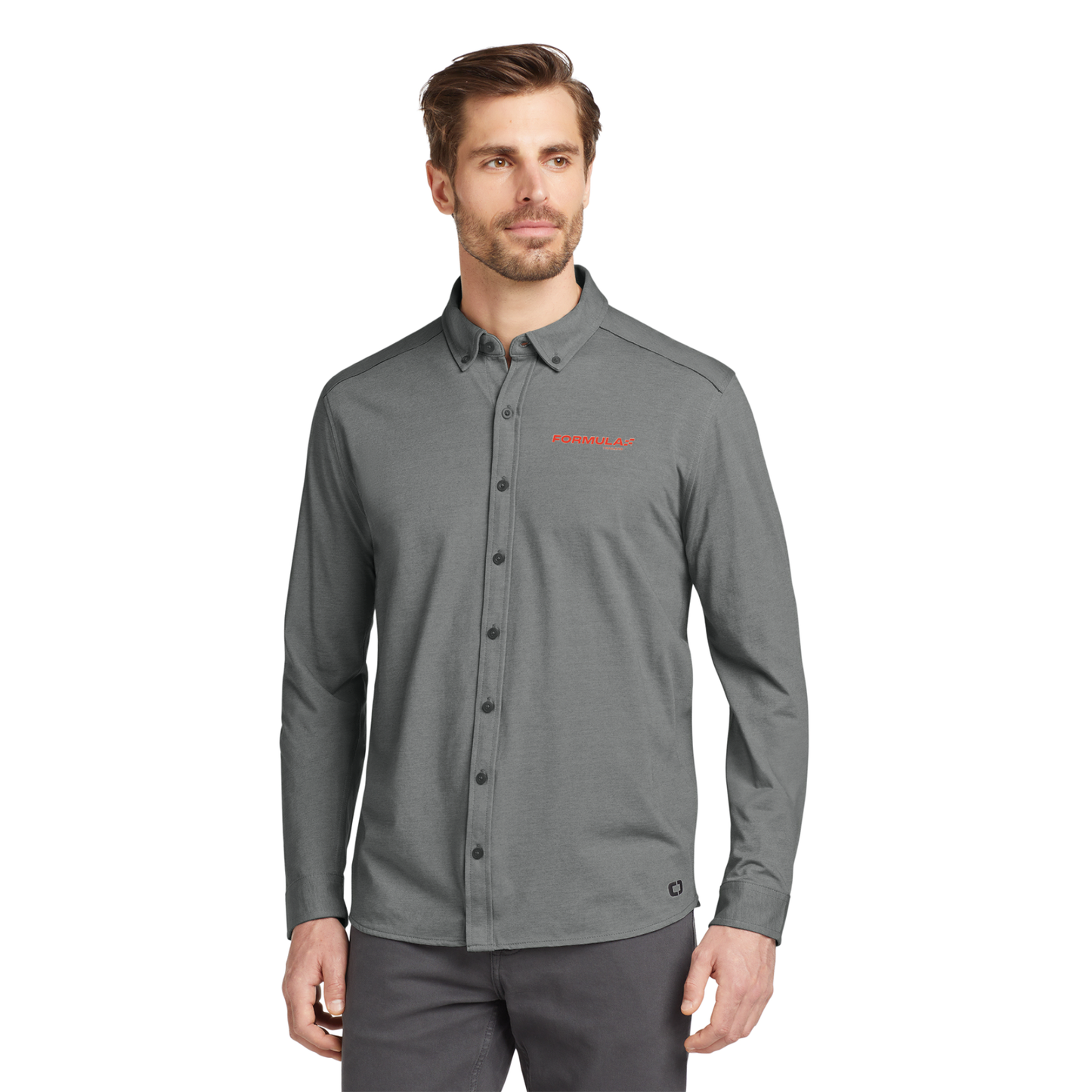OGIO® Code Stretch Long Sleeve Button-Up - OG145
