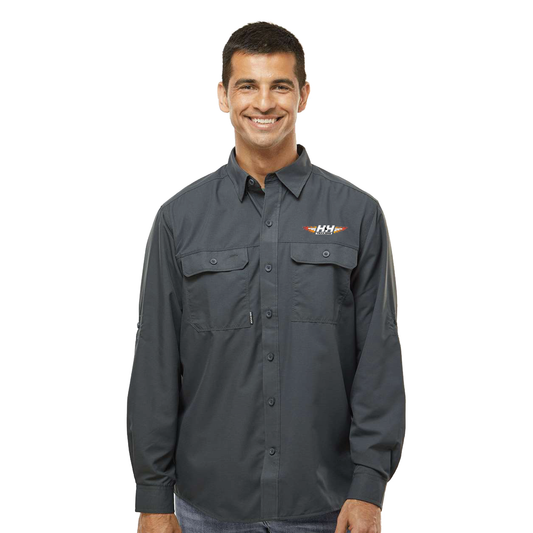 Dri Duck Men's Crossroad Woven Shirt - 4441