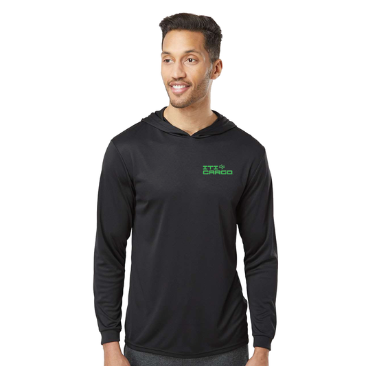 Paragon Unisex Bahama Performance Hooded Long Sleeve T-Shirt