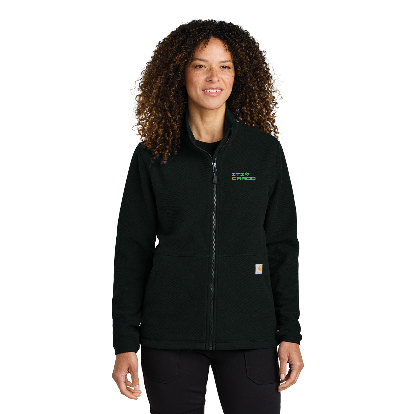 Carhartt® Women’s Textured Full-Zip Fleece Jacket - CT106419