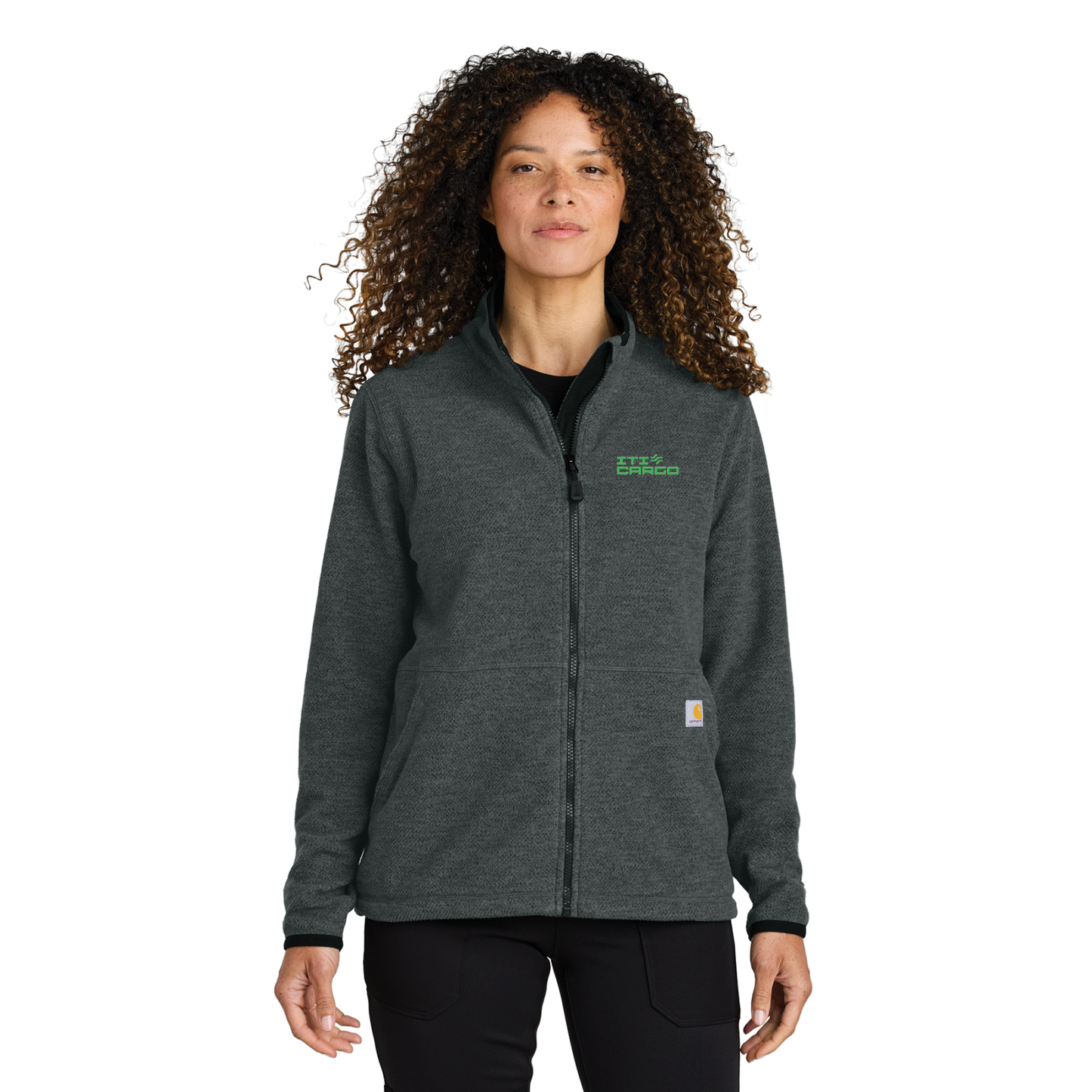 Carhartt® Women’s Textured Full-Zip Fleece Jacket - CT106419