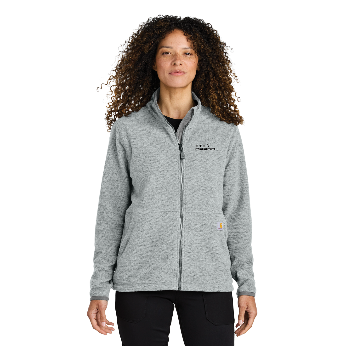 Carhartt® Women’s Textured Full-Zip Fleece Jacket - CT106419