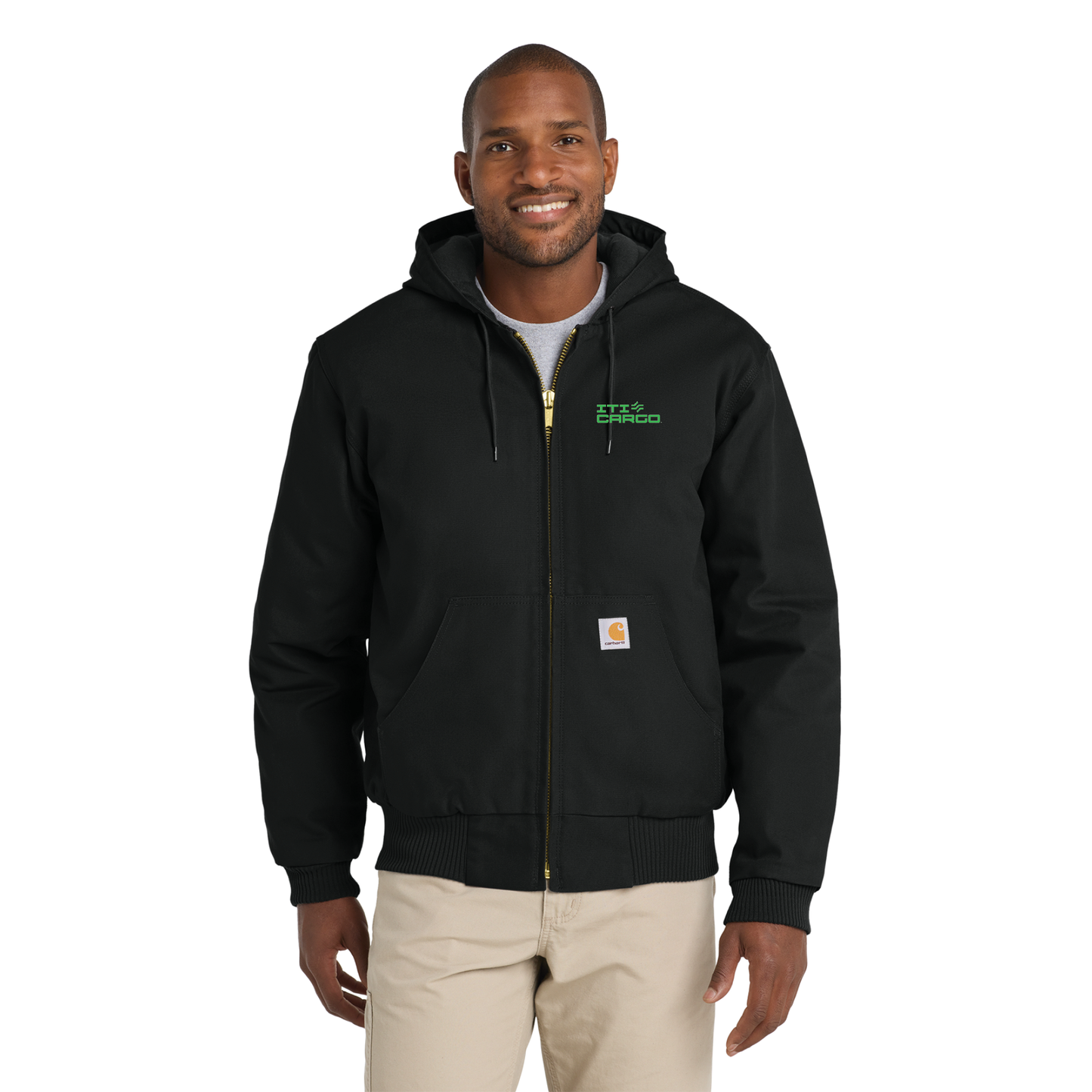 Carhartt® Quilted-Flannel-Lined Duck Active Jac - CT106677