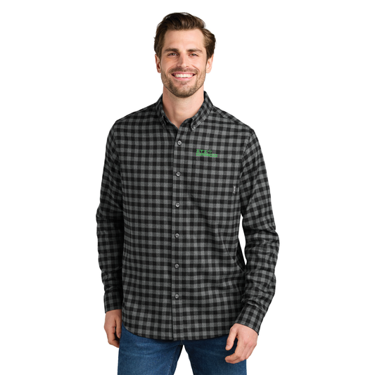 Eddie Bauer® Long Sleeve Favorite Flannel Plaid Shirt - EB610