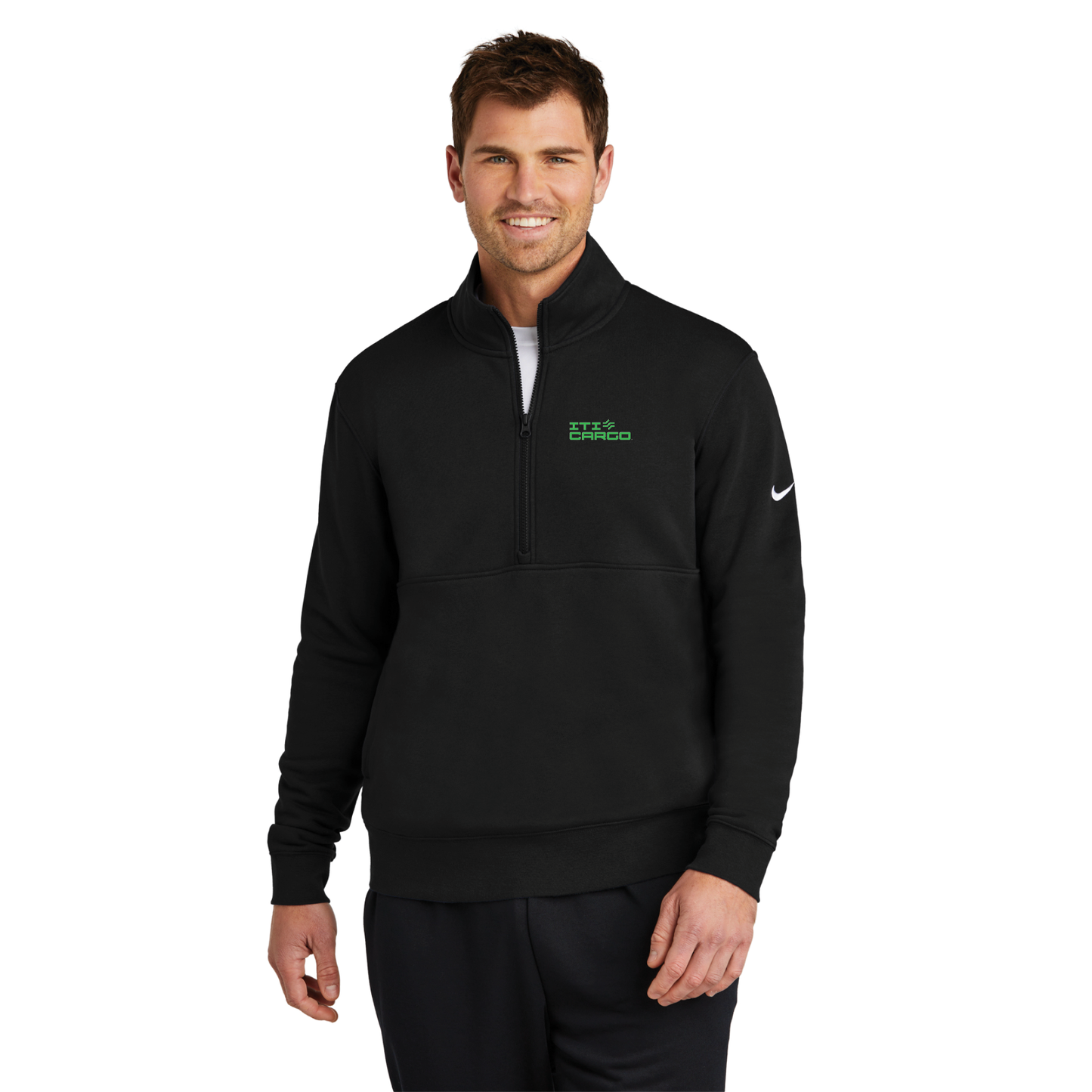 Nike Club Fleece Sleeve Swoosh 1/2-Zip - NKDX6718