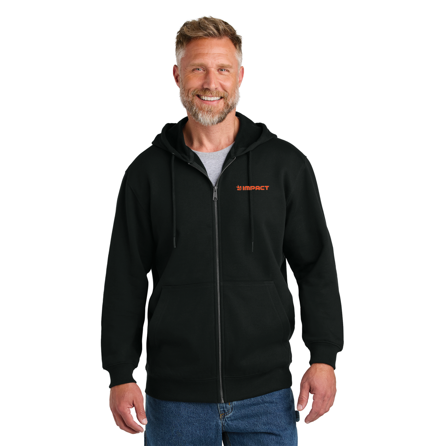 CornerStone® Tough Fleece Full-Zip Hoodie - CSF631