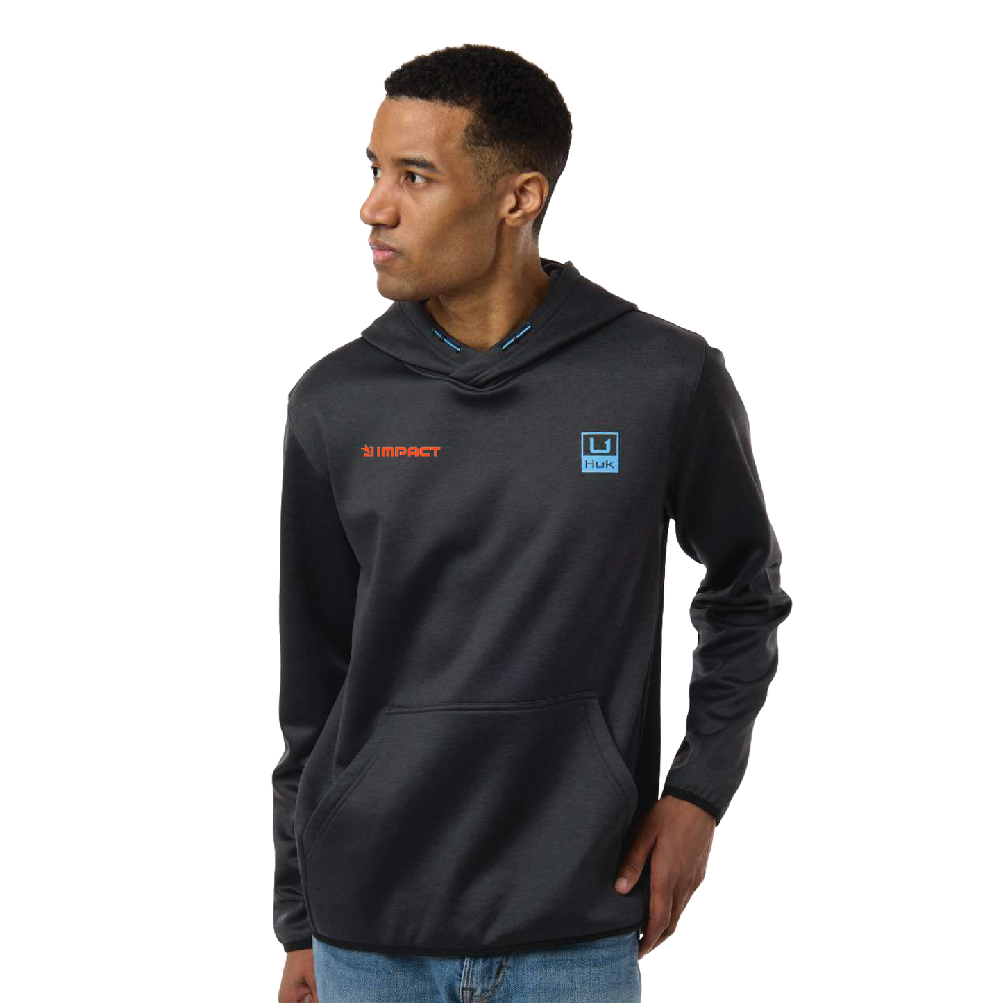 HUK Men's Coldfront+ Performance Hooded Sweatshirt - H130093