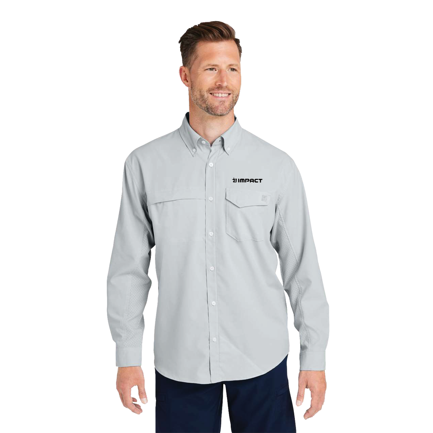 HUK Men's Tide Point Pocket Fishing Shirt - H150172