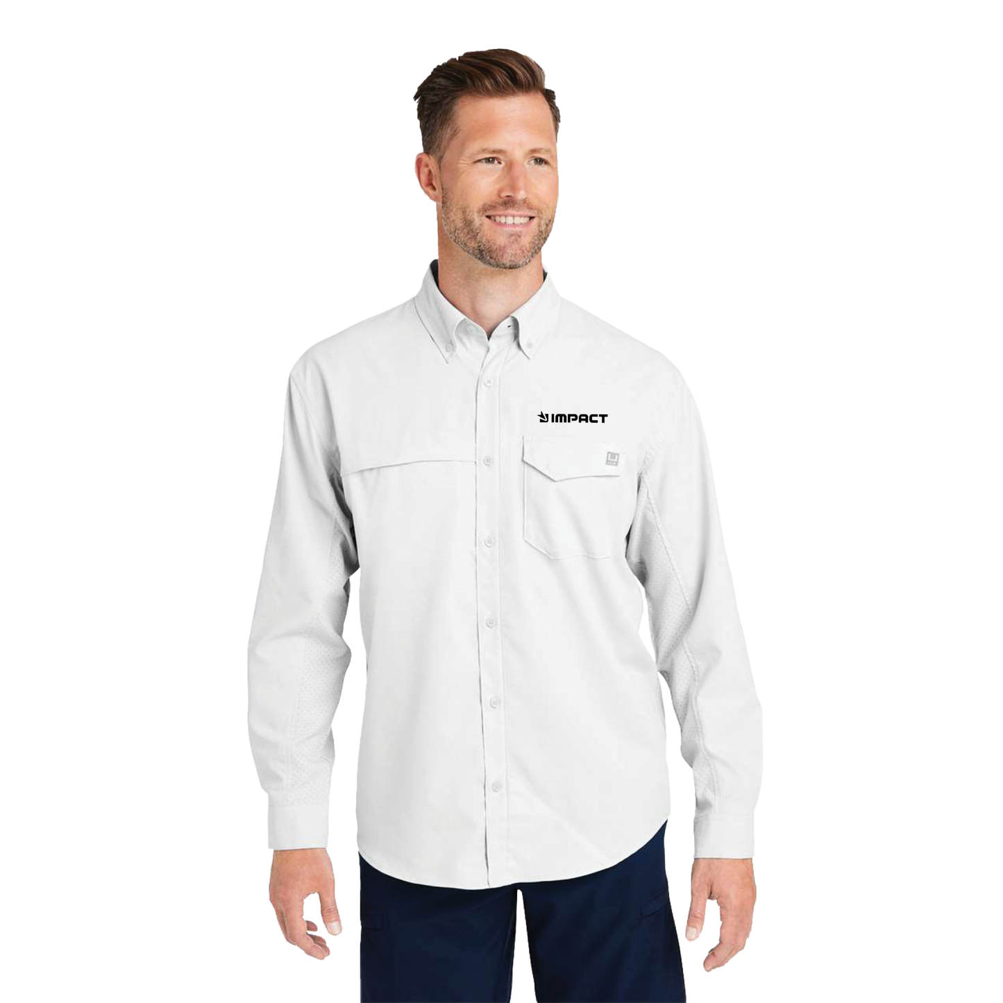 HUK Men's Tide Point Pocket Fishing Shirt - H150172