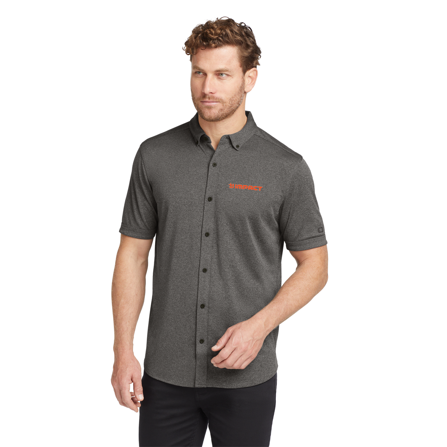 OGIO® Gravitate Full-Button Polo - OG141