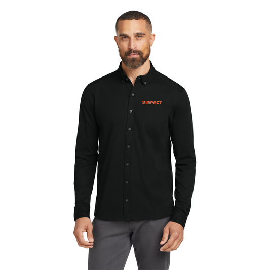 OGIO® Code Stretch Long Sleeve Button-Up - OG145