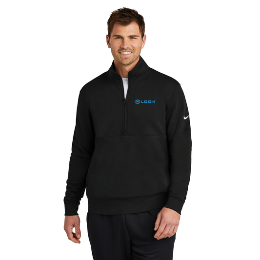 Nike Club Fleece Sleeve Swoosh 1/2-Zip - NKDX6718