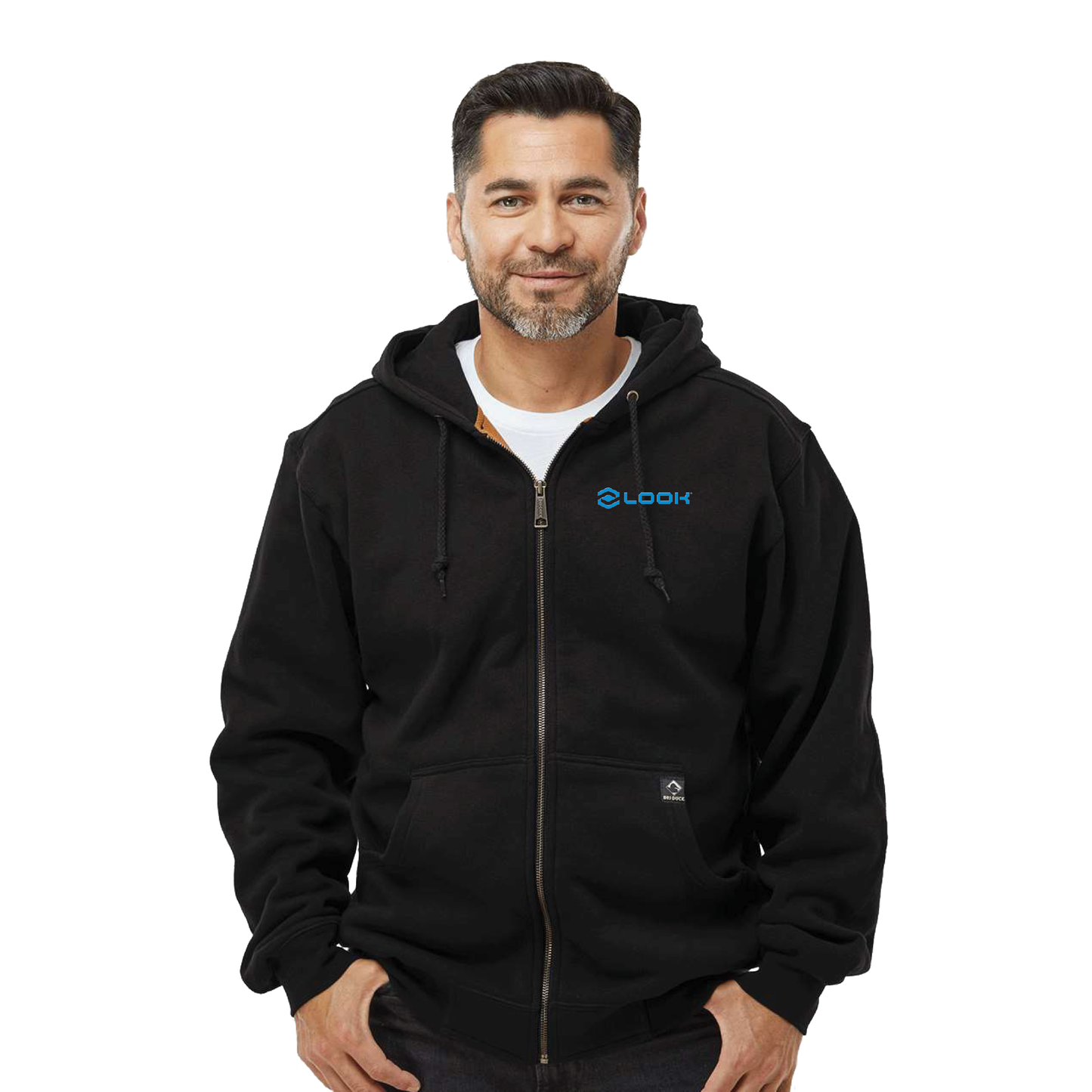Dri Duck Men's Crossfire Fleece Hooded Jacket with Thermal Lining - 7033