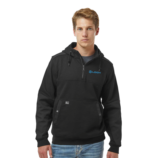 Dri Duck Men's Mission Quarter-Zip Hooded Pullover - 7349