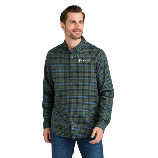 Eddie Bauer® Long Sleeve Favorite Flannel Plaid Shirt - EB610