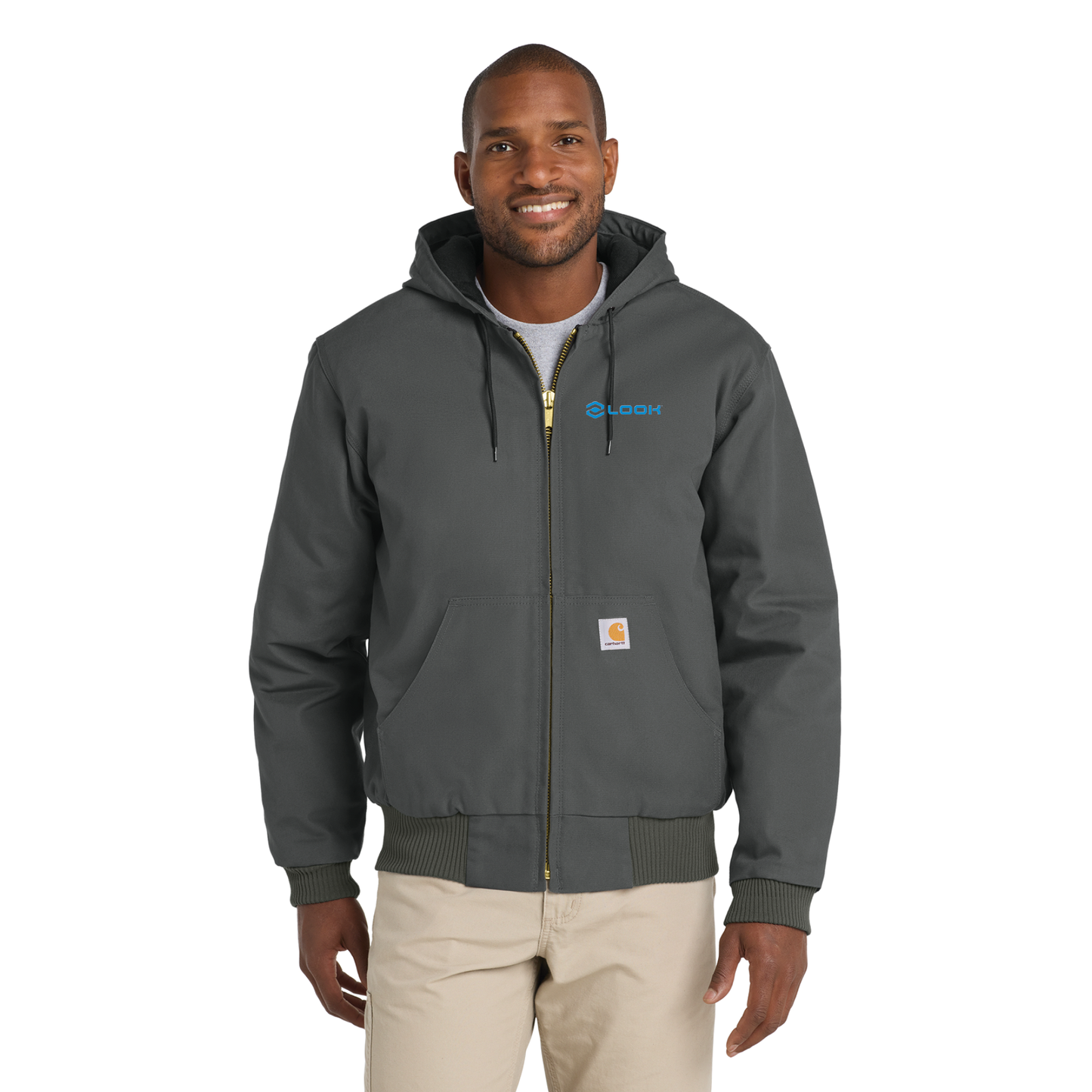 Carhartt® Quilted-Flannel-Lined Duck Active Jac - CT106677