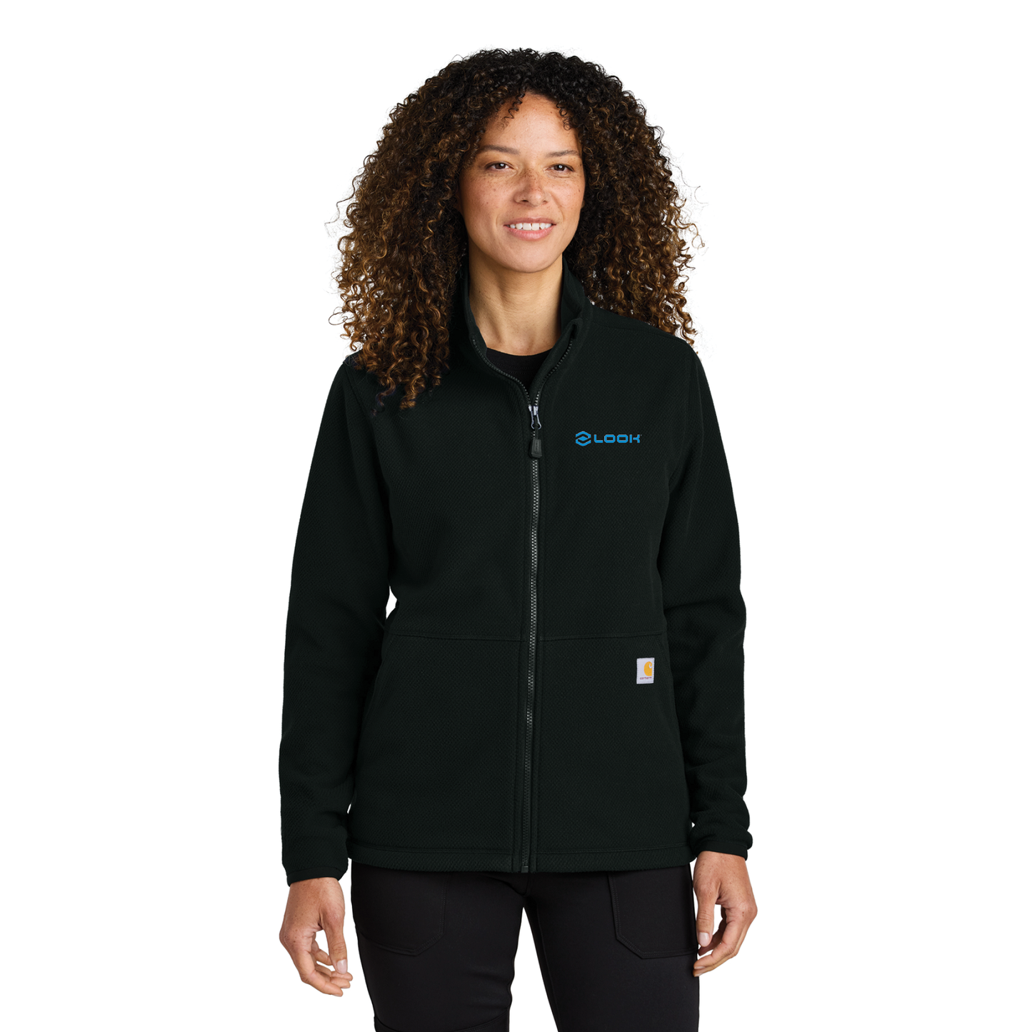 Carhartt® Women’s Textured Full-Zip Fleece Jacket - CT106419