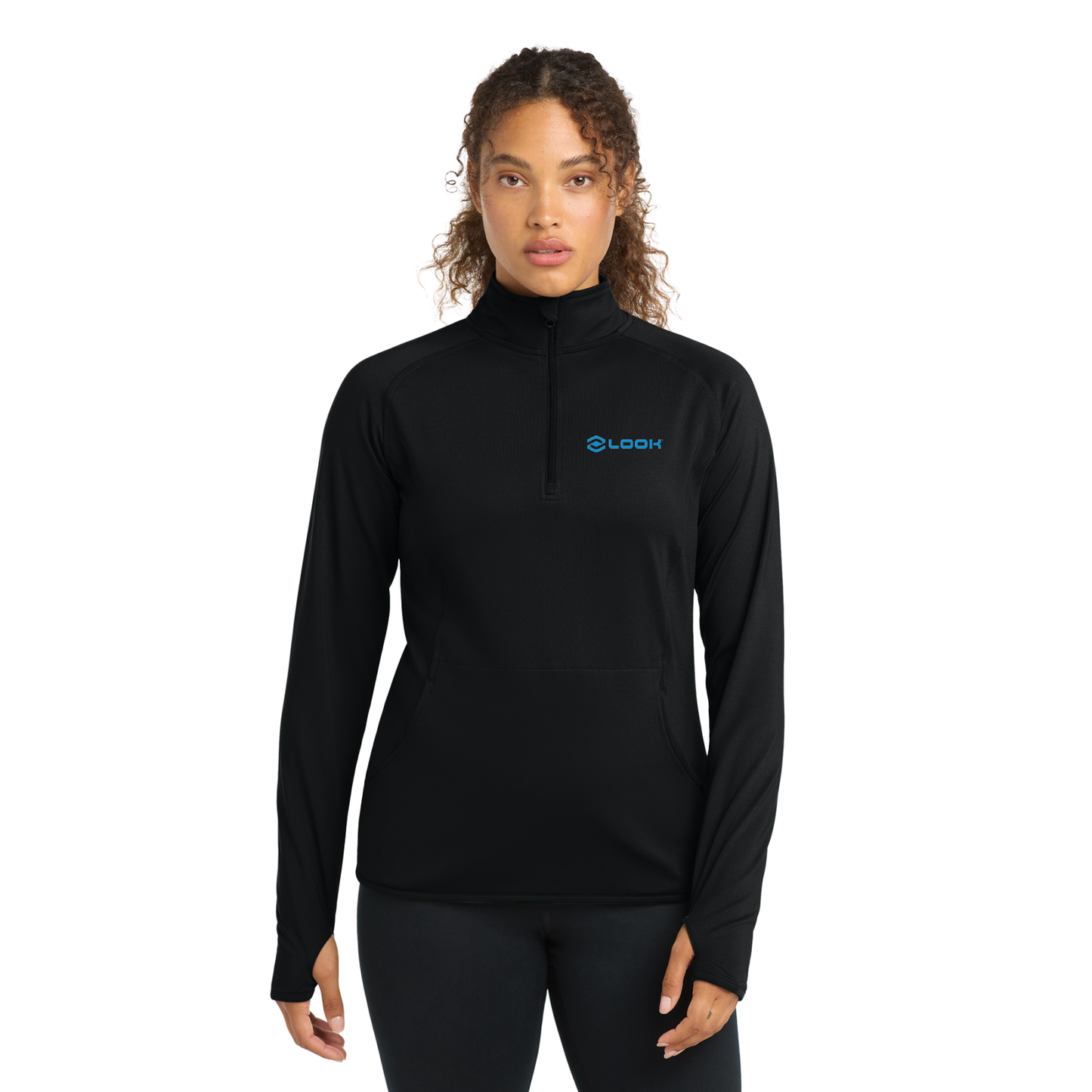 Sport-Tek® Ladies Sport-Wick® Stretch 1/4-Zip Pullover - LST850